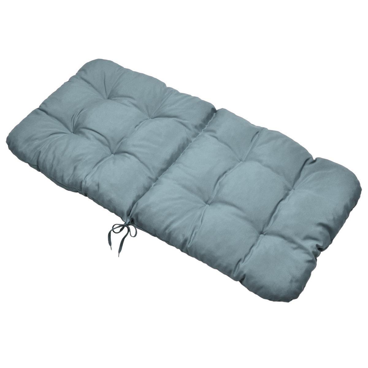 NIEDERLEHNER Flair NL 100x50x8cm Taubenblau (2tlg) - Blaugrau, Textil (50/100cm) - Beautissu 