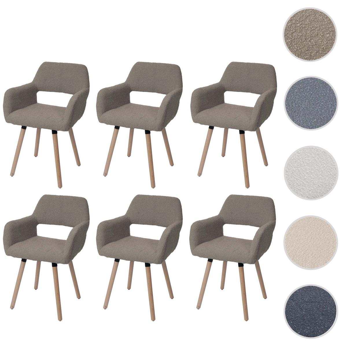 ESSZIMMERSTUHL taupe - Taupe, Textil (56/80/53cm) - MCW