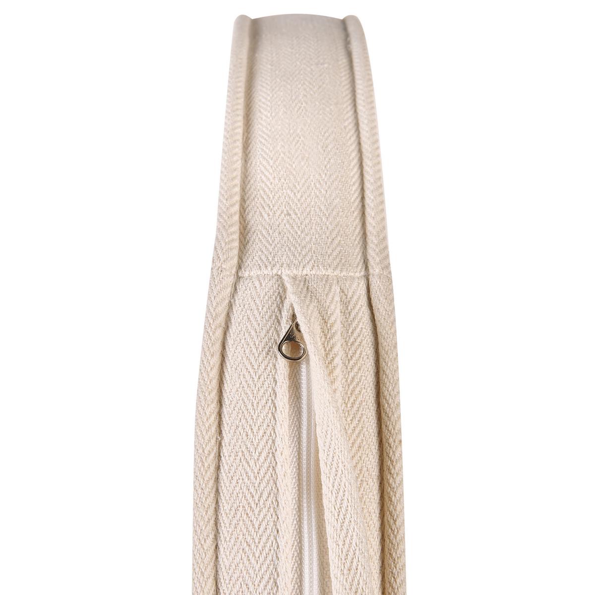 GARTENSTUHL Rattan Natürlich Maiori - Beige/Naturfarben, Naturmaterialien (110/88/110cm) - Beliani