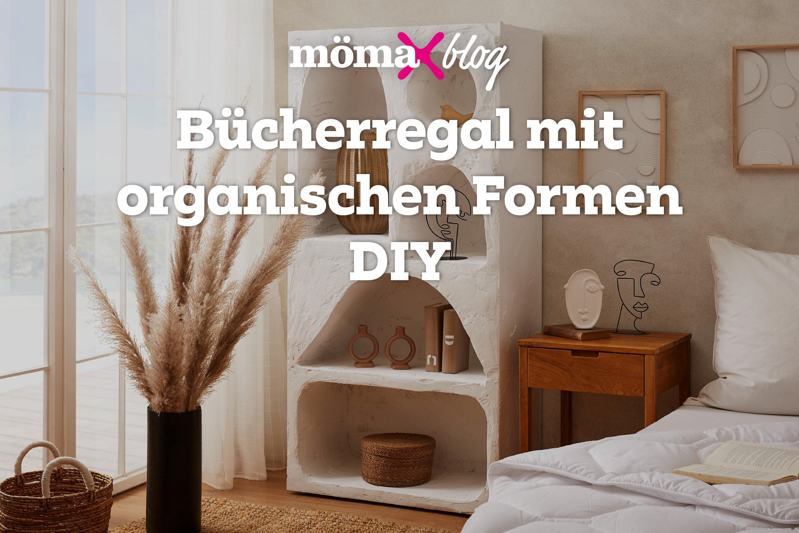 Bücherregal mit organischen Formen DIY