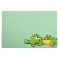 PLATZSET Happy Zoo Krokodil 45 x 30 cm - Grün, Kunststoff (45/30/2cm) - Ritzenhoff Breker