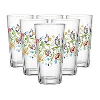 TRINKGLÄSER Shanti bunt 380 ml 6er Set - Multicolor, Glas (0.38L) - Ritzenhoff Breker