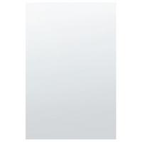WANDSPIEGEL 40/60 cm Silber Angers - Silberfarben, Glas (60/0.5/40cm) - Beliani