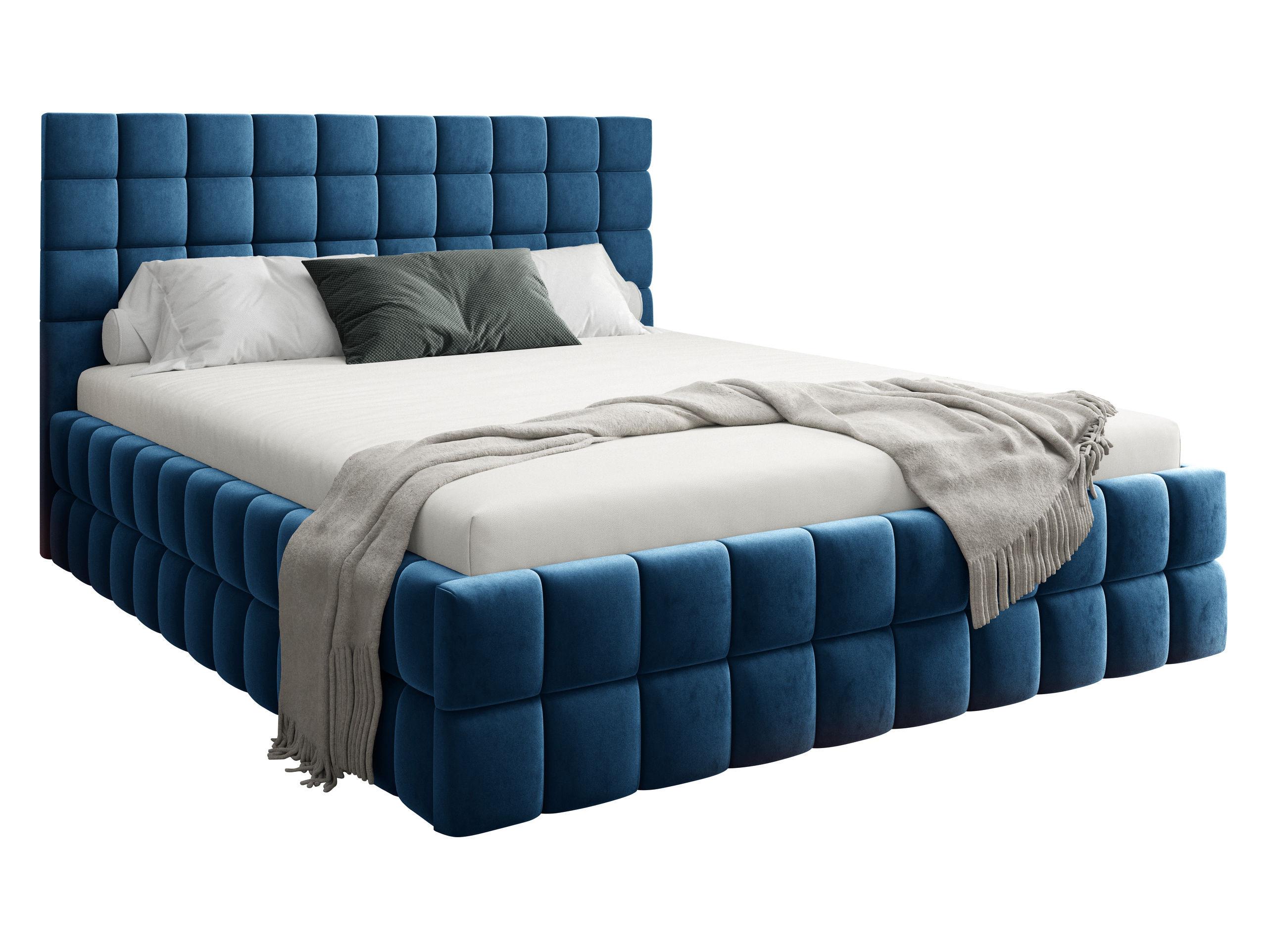 POLSTERBETT Ardea - Blau, Holz/Textil (160/200cm) - MIRJAN24