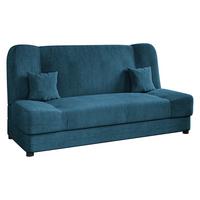 SCHLAFSOFA Jonas Cord - Dunkelblau, Holz/Textil (195/86/87cm) - MIRJAN24