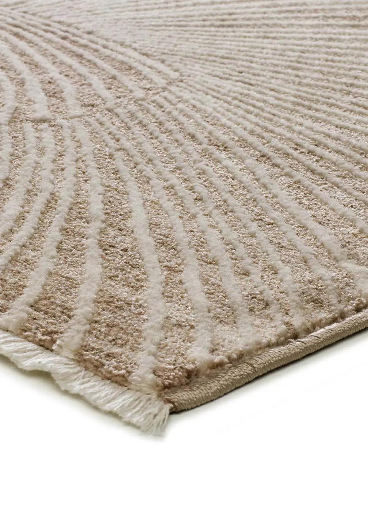 KURZFLORTEPPICH Beige Ona 120/160 cm - Beige, Textil (120/160cm) - Atticgo