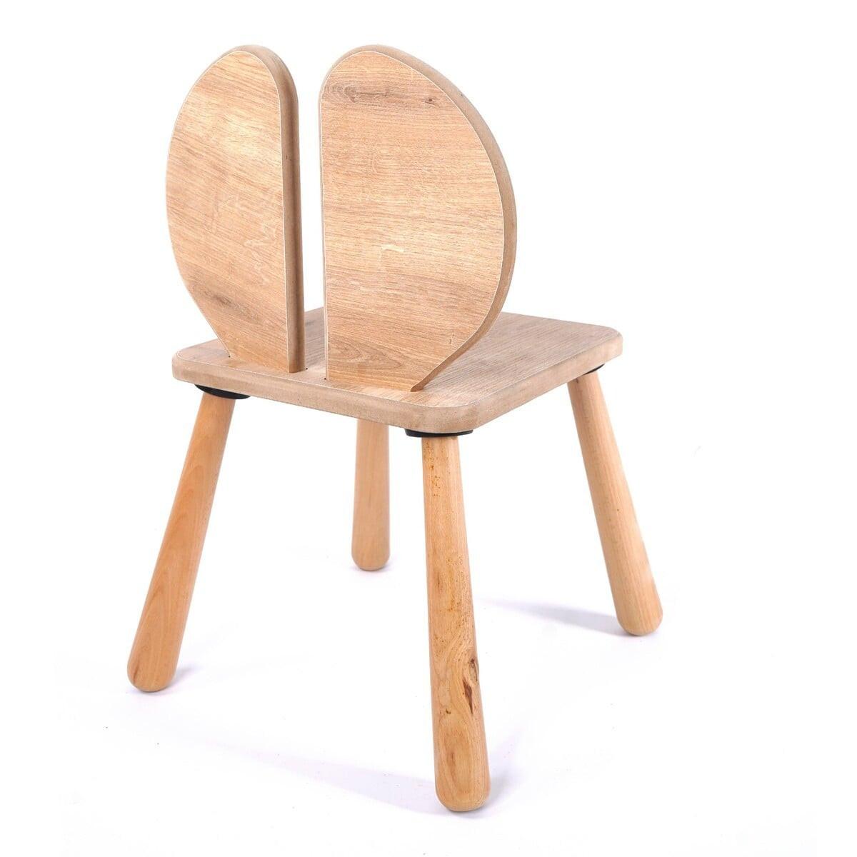 KINDERSTUHL mit massivholzbeinen 30/30/57 cm - Eichefarben, Holzwerkstoff (30/57/31cm) - Calicosy