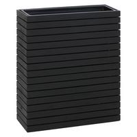PFLANZKASTEN Schwarz - Schwarz, Holz (63/77/23cm) - MCW