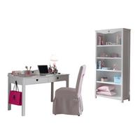 BEIMÖBEL Set Kamila Kindermöbel Set komplett MDF Weiß AMCO07 - Weiß, Holzwerkstoff (2/1/1cm) - 58aufmkessel