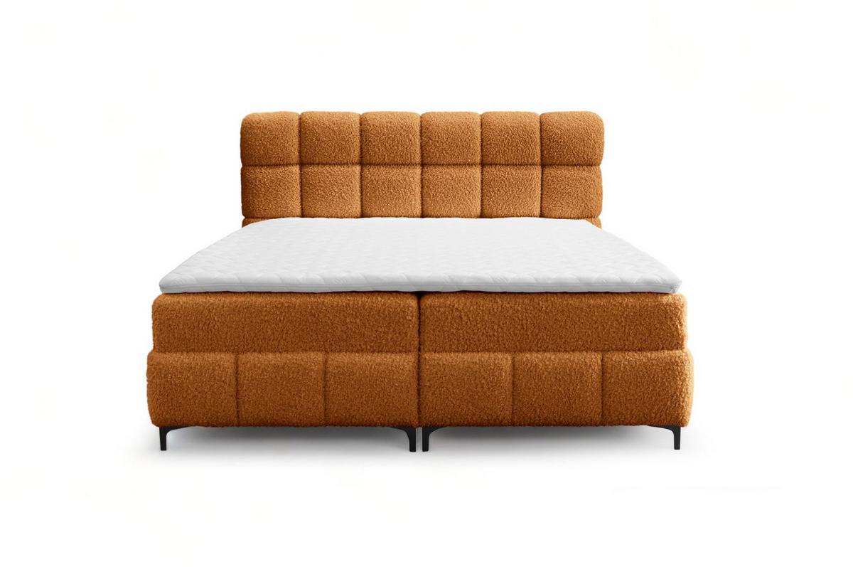 BOXBETT Sophie In Rolf - Honig, Holzwerkstoff/Textil (140/200cm) - Fun Möbel
