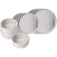 BASIC-SET Trio Grau 12-tlg. - Grau, Keramik (2/2/2cm) - Ritzenhoff Breker