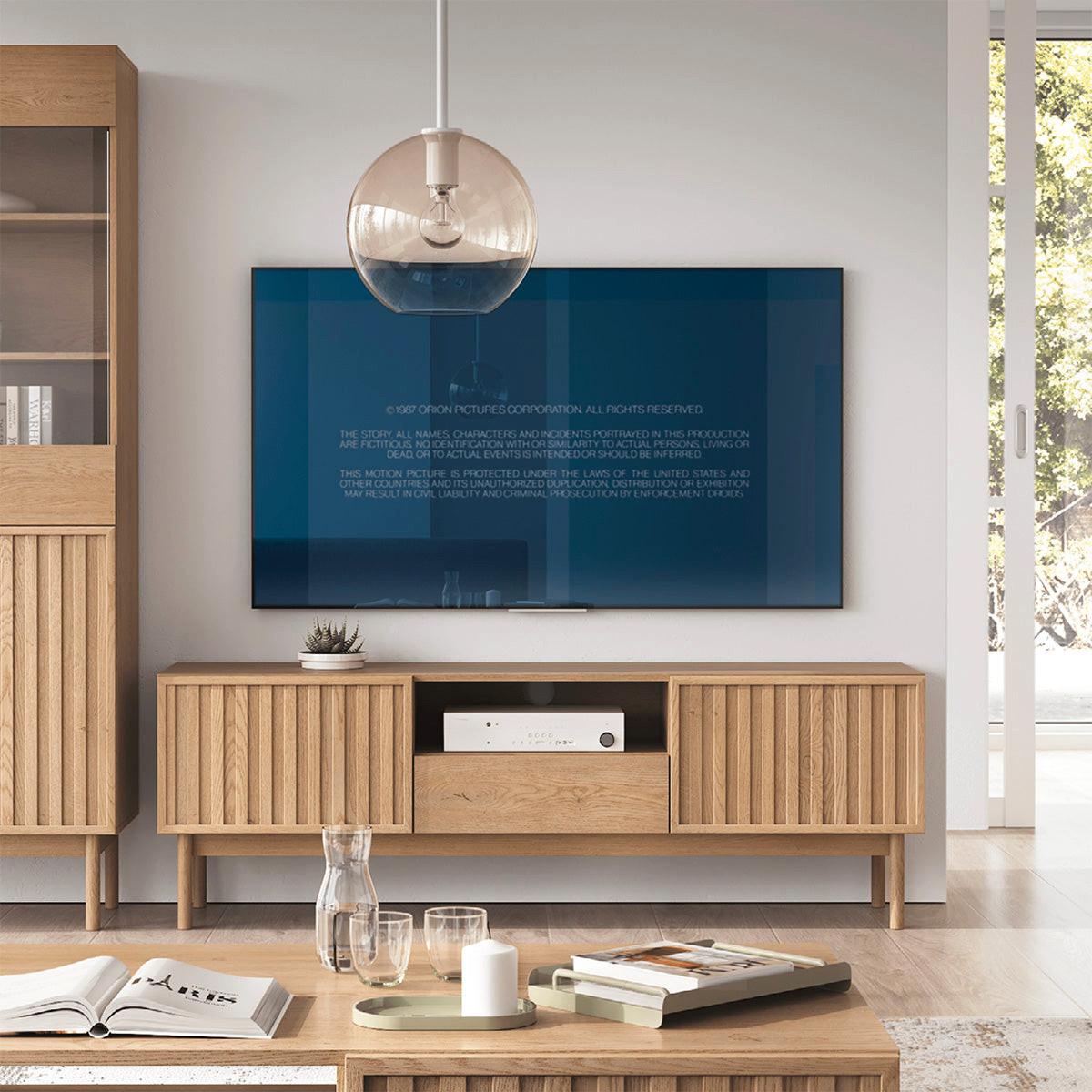TV-MÖBEL Idor Holz - Braun, Holzwerkstoff (159/53.3/36.8cm) - Petits-meubles
