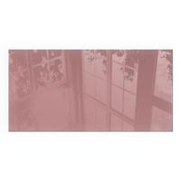 GLASPLATTE für Kamin 100x50 cm - Pink, Glas (100/50/0.4cm) - TULUP