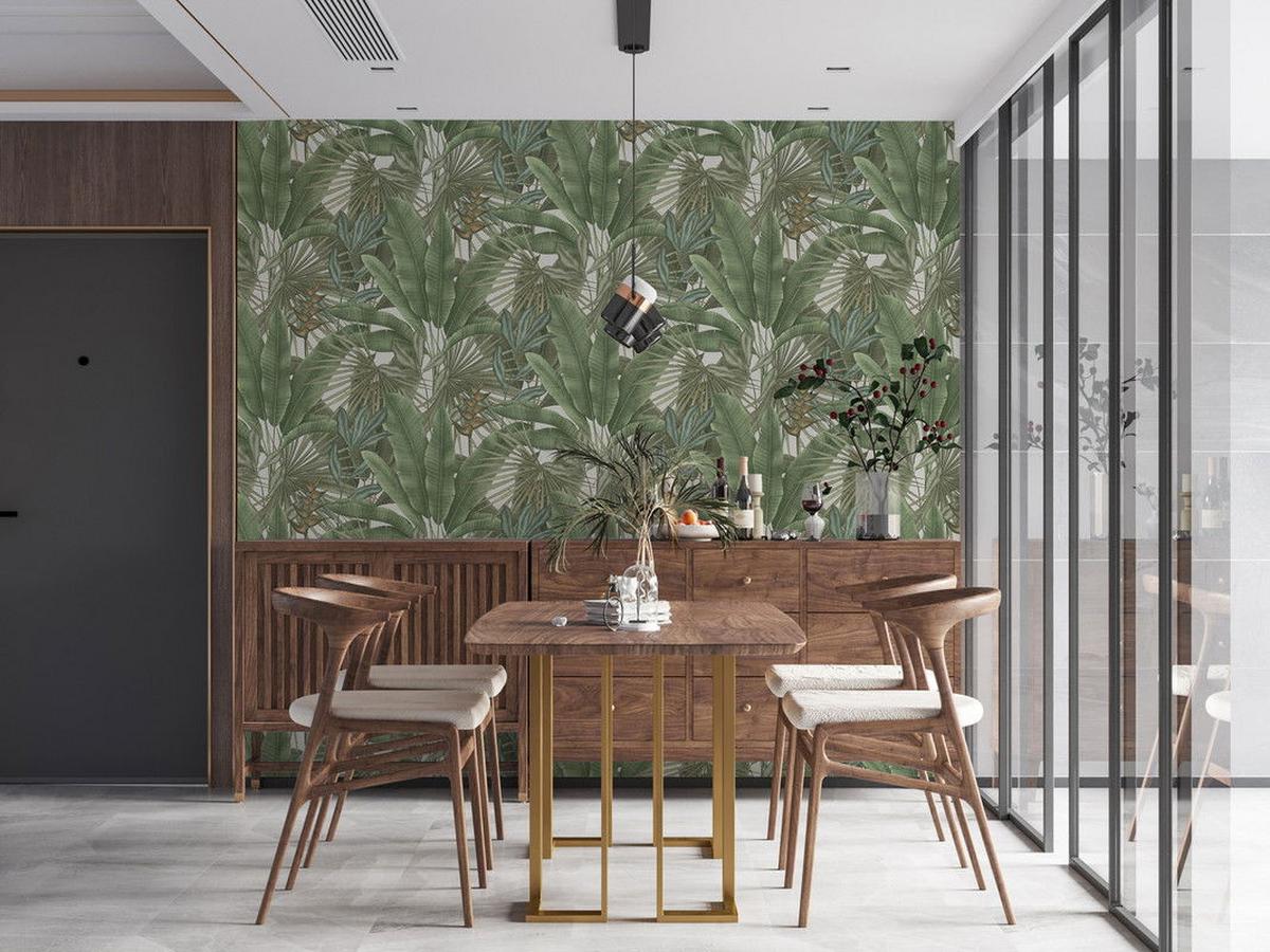 VLIESTAPETE Grün 53/1005 cm - Grün, Textil (53/1cm) - KUNSTLOFT