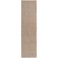WOLLTEPPICH ALNE, einfarbig, Natur, 80 x 230 cm - Beige, Textil (230/80cm) - KADIMA DESIGN