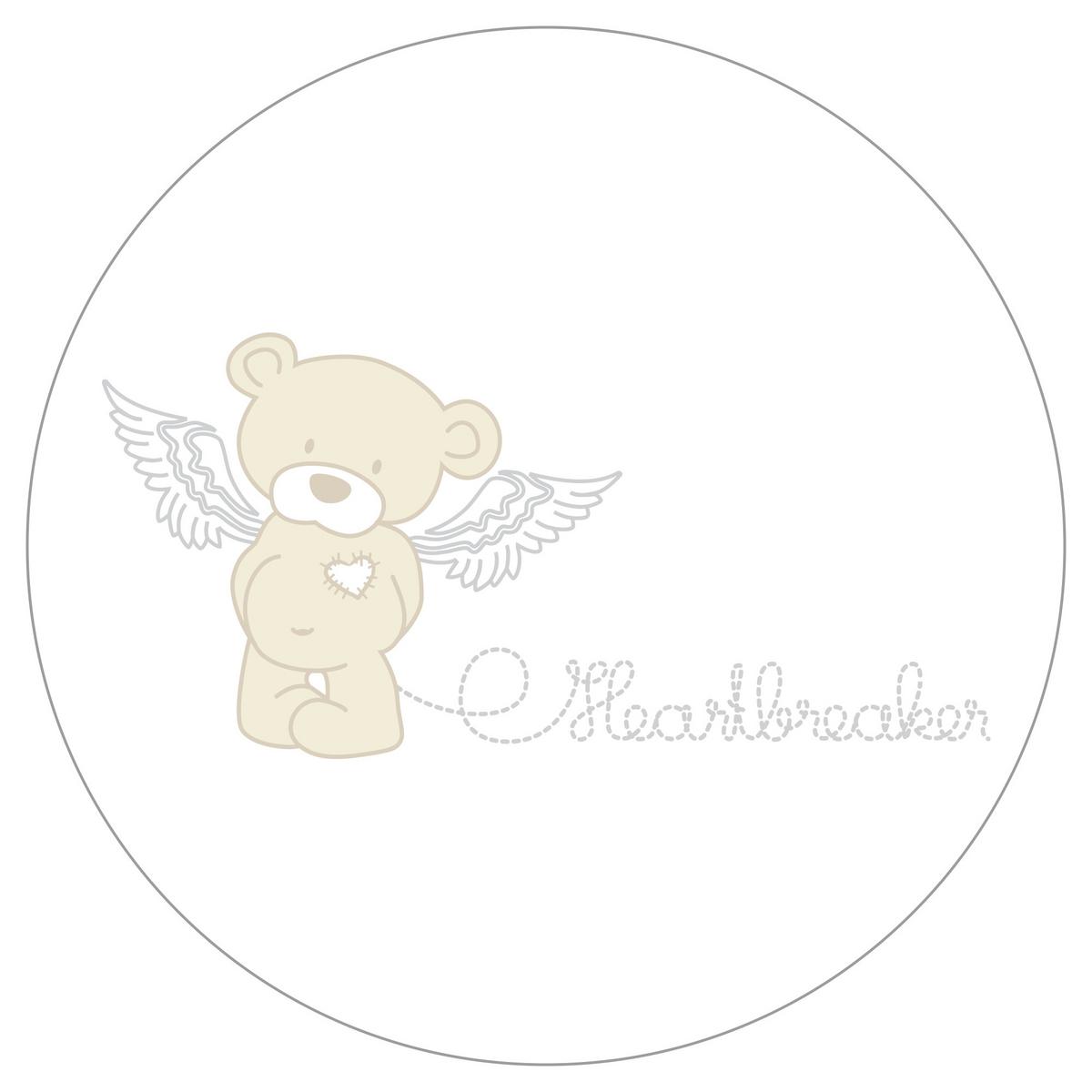 BABYBETT Heartbreakerbär 5er-Set 60 x 120 cm - Weiß, Holzwerkstoff (60/120cm) - Roba