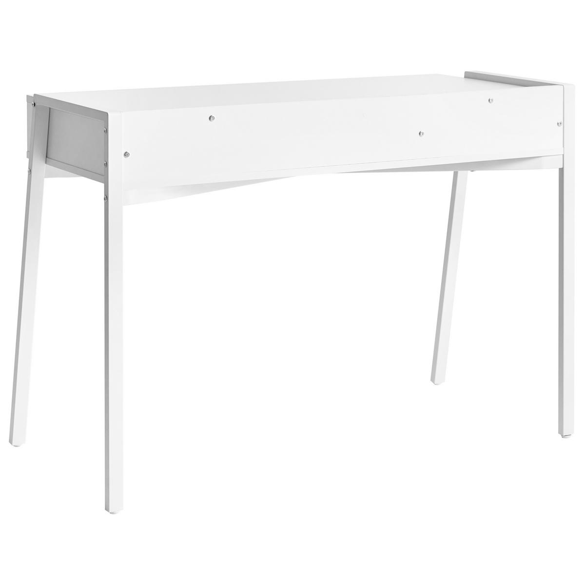 SCHREIBTISCH Weiß 107/48 cm Kofoten - Weiß, Holzwerkstoff (48/107/76cm) - Beliani