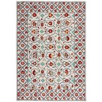 WOLLTEPPICH SOAR, orientalisch, Rot-Blau, 160 x 230 cm - Rot, Textil (230/160cm) - KADIMA DESIGN