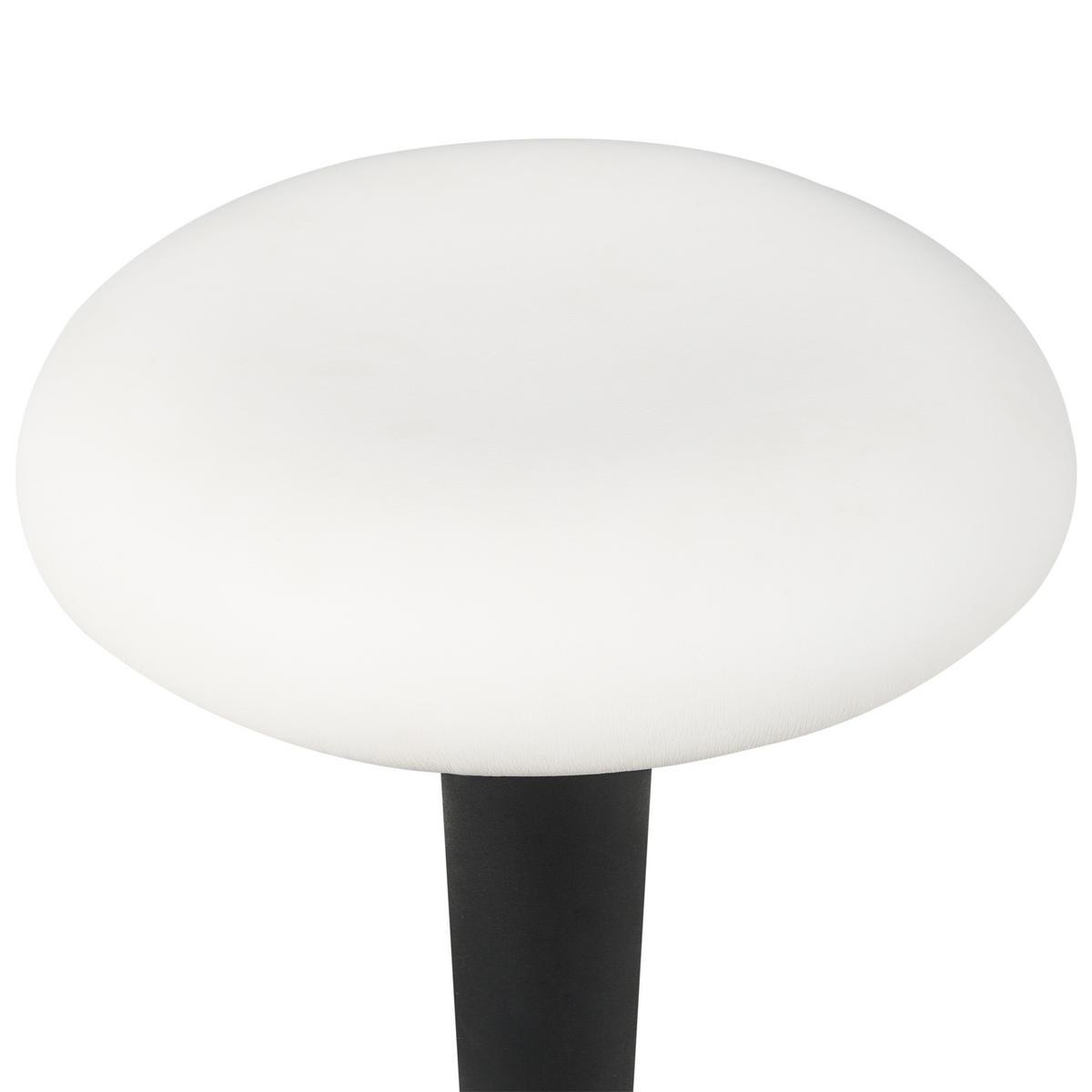 WACKELHOCKER Weiß Estell - Weiß, Kunststoff (33/63/33cm) - Beliani