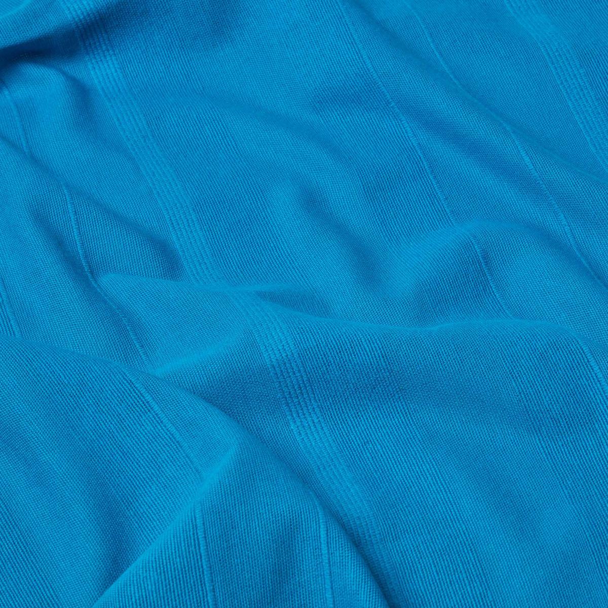 ÜBERWURF Rajput 225/255 cm, 100% Baumwolle - Petrol, Textil (225/255cm) - Homescapes