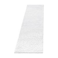 HOCHFLORTEPPICH SALZACH, einfarbig, Weiß, 80 x 250 cm - Weiß, Textil (80/250cm) - KADIMA DESIGN