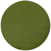 LUXUS KUNSTRASEN RASENTEPPICH CHELSEA RUND - Grün, Textil (100/100cm) - Snapstyle