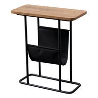 BEISTELLTISCH Bov 55/24/64 - Braun, Holzwerkstoff (24/55/64cm) - [en.casa]