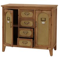 APOTHEKERKOMMODE Braun - Braun, Holz (91/80/40cm) - MCW