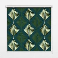 INNENROLLO - Fensterrollo - Rollo - 130x140 cm - Pflanzen - Grün, Kunststoff (130/140/0.5cm) - TULUP