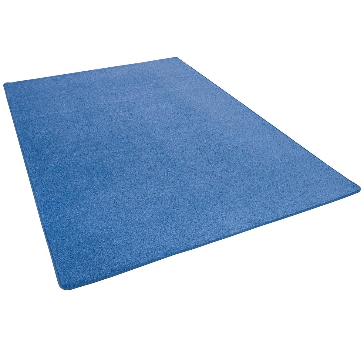 TREND VELOURS TEPPICH JOY - Blau, Textil (200/250cm) - Snapstyle