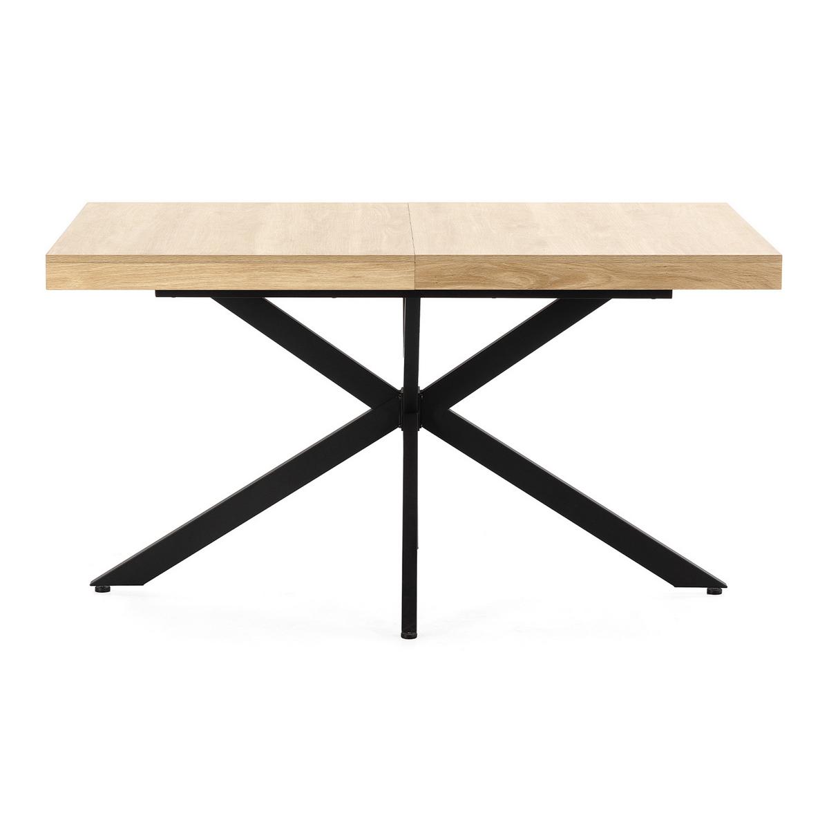 ESSTISCH Genova in Eiche, 140-180 cm - Eichefarben, Holzwerkstoff (80/140/75cm) - VS Venta-stock