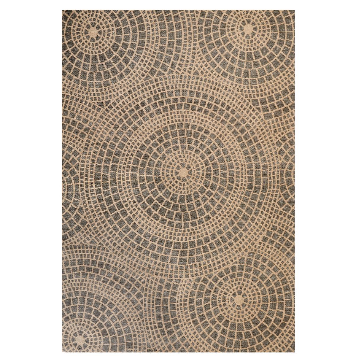 TEPPICH geflochten Ariba 300/200 cm - Grau, Naturmaterialien (200/300cm) - Beliani