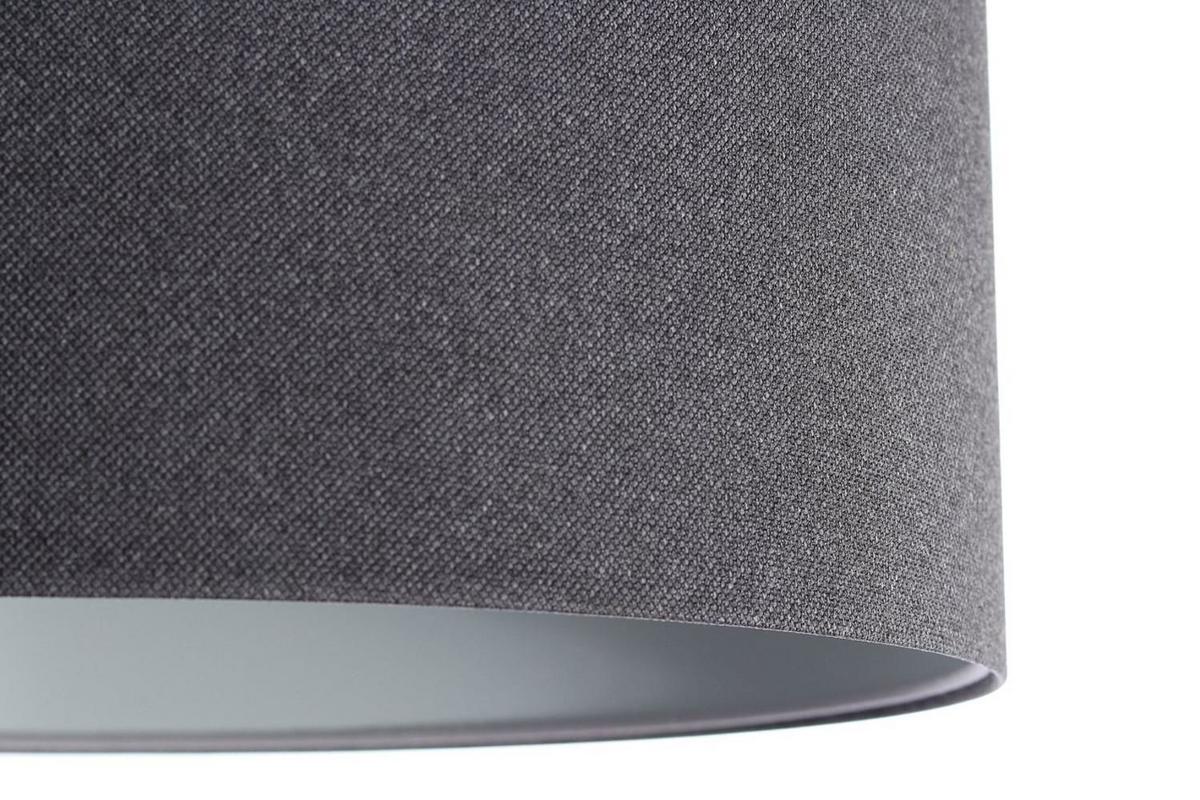 HÄNGELEUCHTE Grau 40/20 cm - Schwarz/Grau, Kunststoff (40/0.4/20cm) - ONZENO