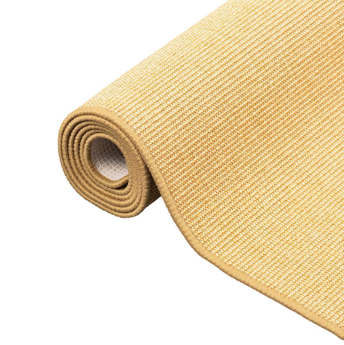 SISAL NATUR TEPPICH KLASSISCH - Honig, Textil (100/300cm) - Snapstyle