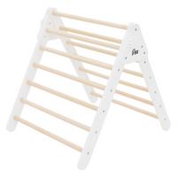 KLETTERDREIECK Weiß - Weiß, Holz (72/60/73cm) - Joyz
