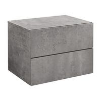WANDREGAL Ampfing - Grau, Holzwerkstoff (40/30/29cm) - [en.casa]