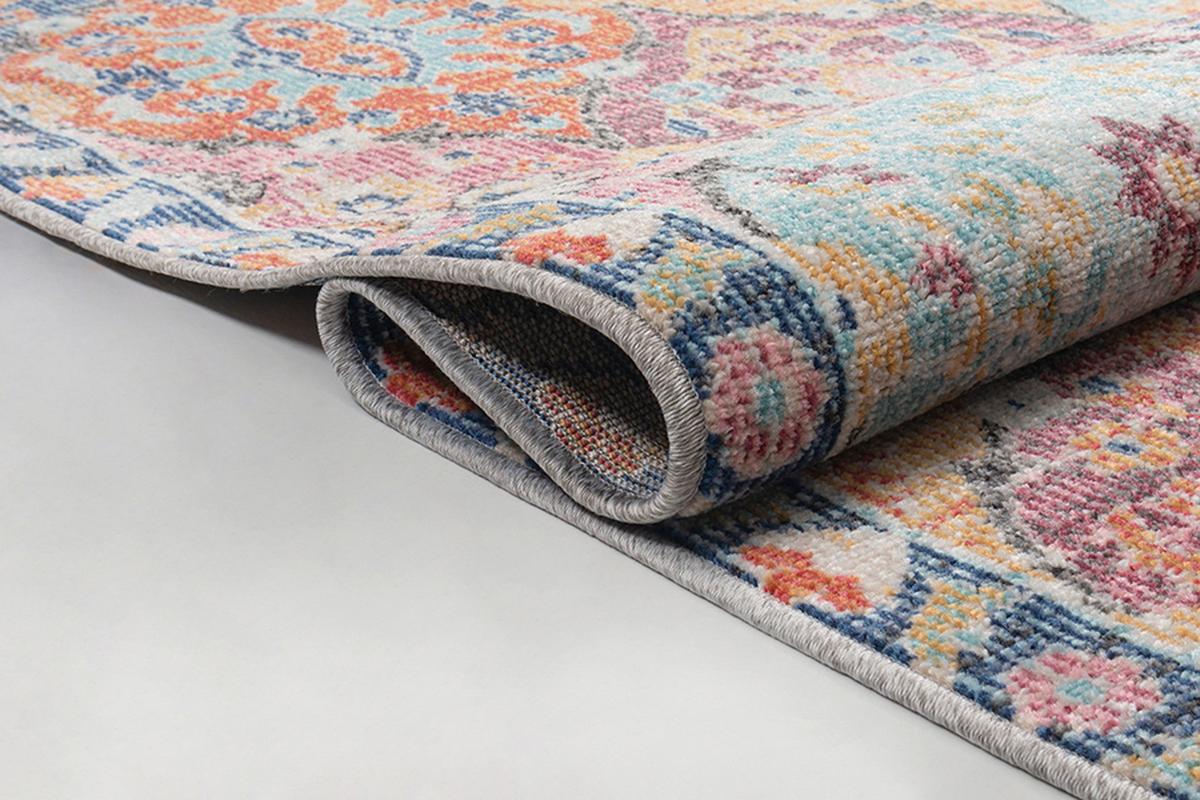 TEPPICH Outdoor Orientalisch LIMMAT Polypropylen Mehrfarbig 80 x 150 cm - Multicolor, Textil (80/150cm) - KADIMA DESIGN