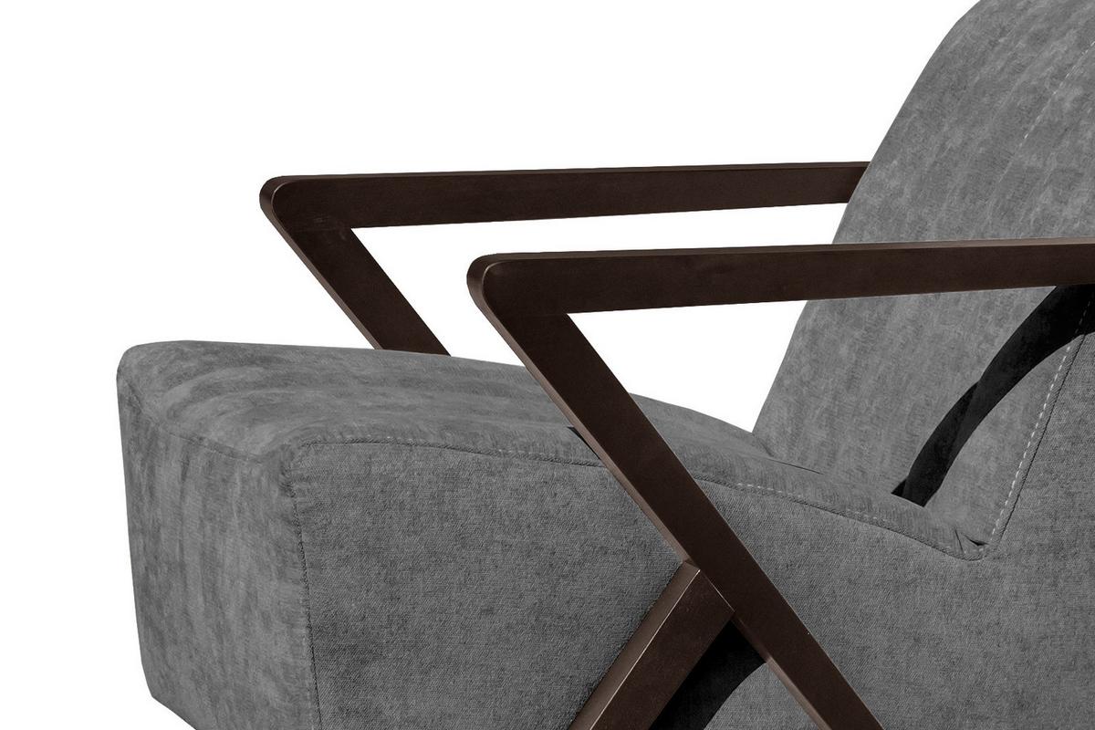 SESSEL LEBRON, grau - Grau, Holzwerkstoff/Textil (65/82/79cm) - Wozimo