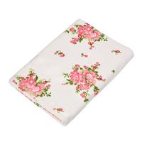 BADETUCH Blumen creme 100/150 cm - Creme, Textil (100/150cm) - Homescapes