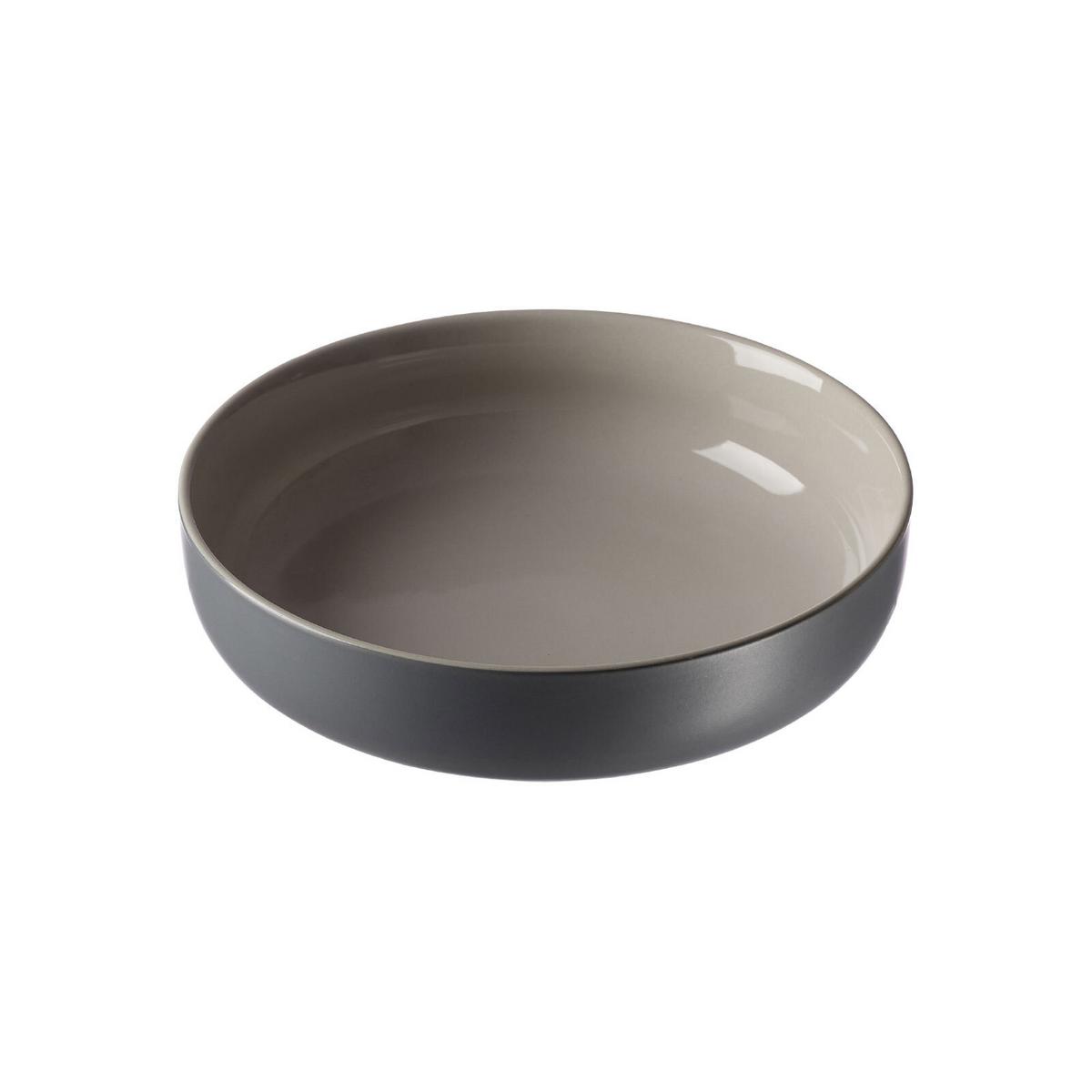 TAFELSERVICE Jasper grau 8-tlg. - Grau, Keramik (2/2/2cm) - Ritzenhoff Breker