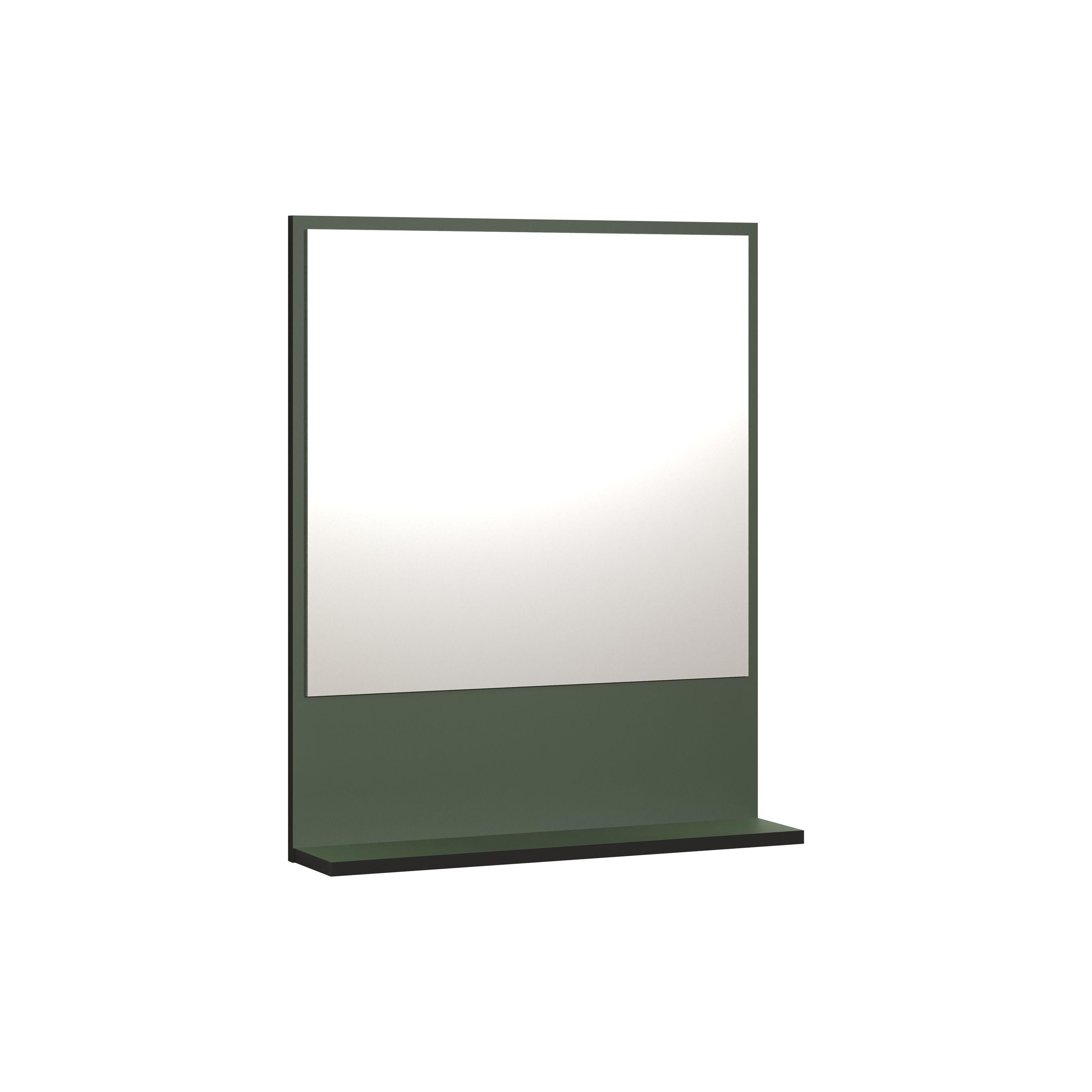 WANDSPIEGEL PureBliss Grün - Grün, Holzwerkstoff (60/74/14cm) - Trendteam