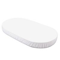 BABY Spannbettlaken 7in1 oval - Weiß, Textil (73/125cm) - waldin