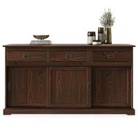 ANRICHTE SAVONA nussbaum - Nussbaumfarben, Holz (160/84/45cm) - IDIMEX