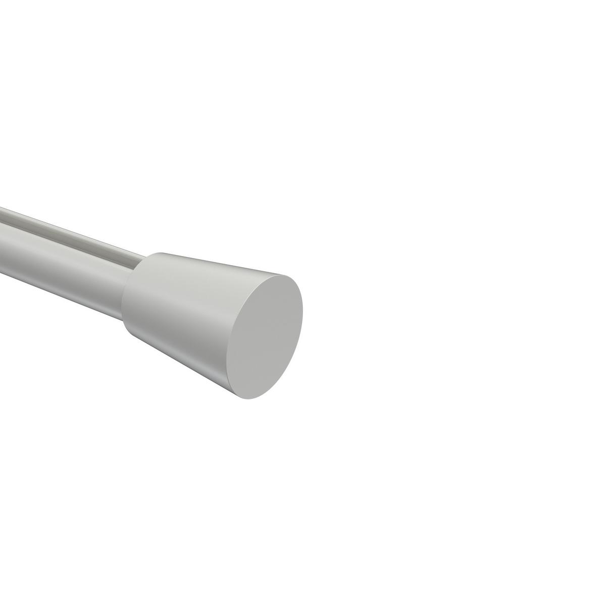 ENDSTÜCKE FÜR GARDINENSTANGEN 20 mm Ø, Sitra Weiß, Packung 2 Stück - Weiß, Metall (4.1/3/3cm) - INTERDECO