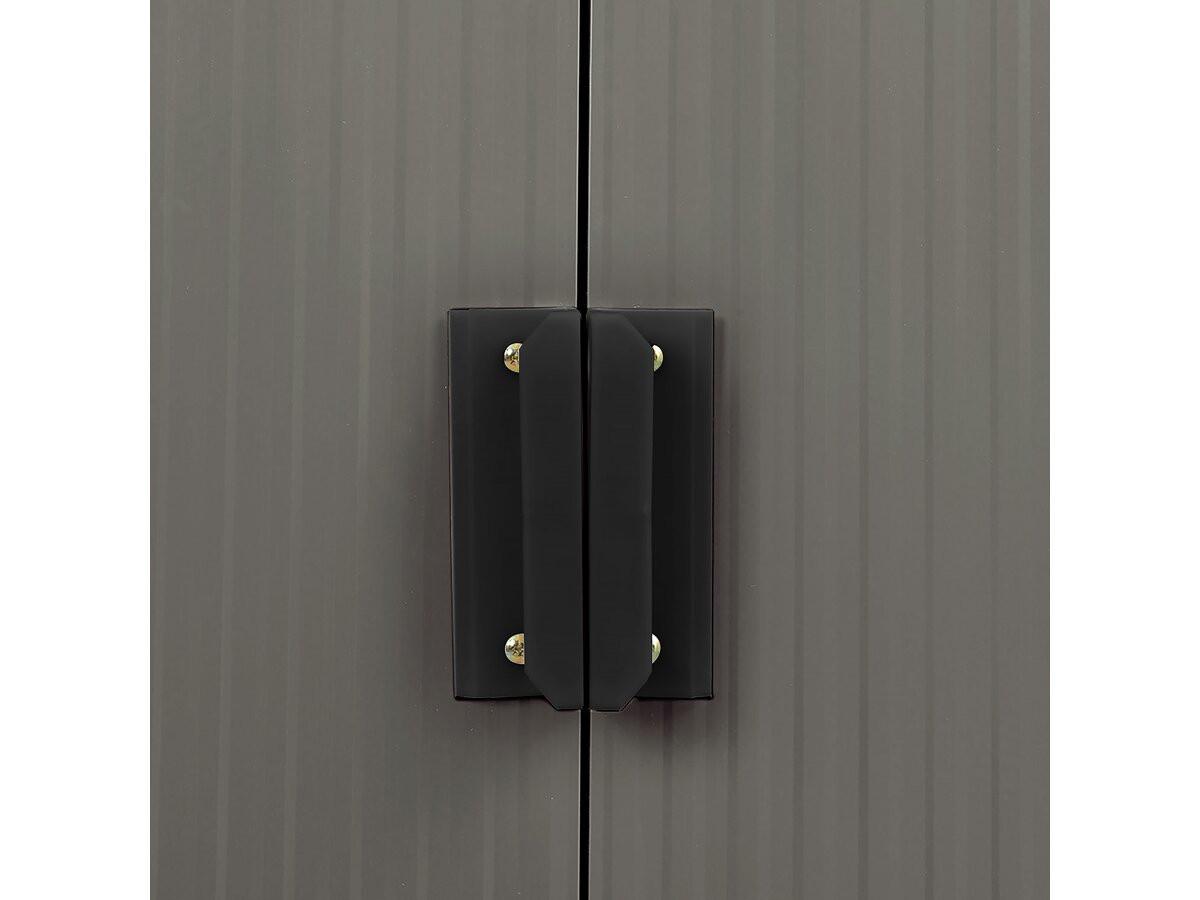 METALL-GARTENHAUS dallas Taupe - Taupe, Metall (181/267/181cm) - Habitat Garten