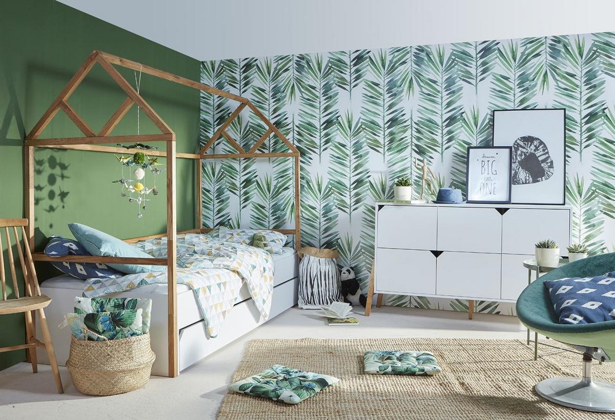 KINDERKOMMODE Lotta – rustikale Eleganz und Funktionalität Weiß - Weiß, Holzwerkstoff (150/85/50cm) - RAUMHIRSCH FURNITURE