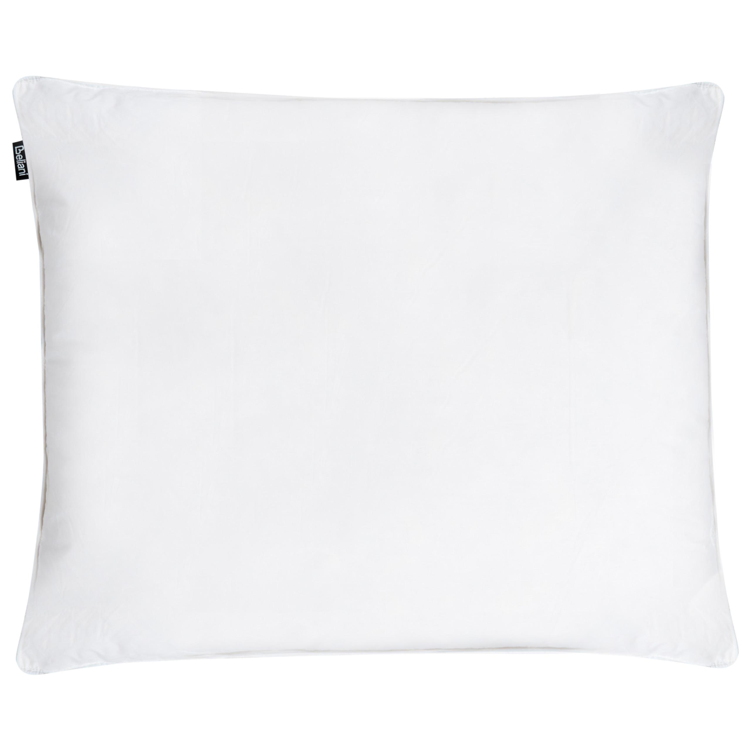 KOPFKISSEN Weiß 60/50 cm Vihren - Weiß, Naturmaterialien (60/50cm) - Beliani