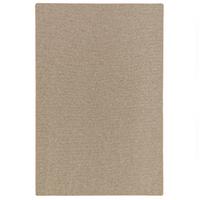 FEINSCHLINGEN VELOUR TEPPICH STRONG - Nussbaumfarben, Textil (133/133cm) - Snapstyle