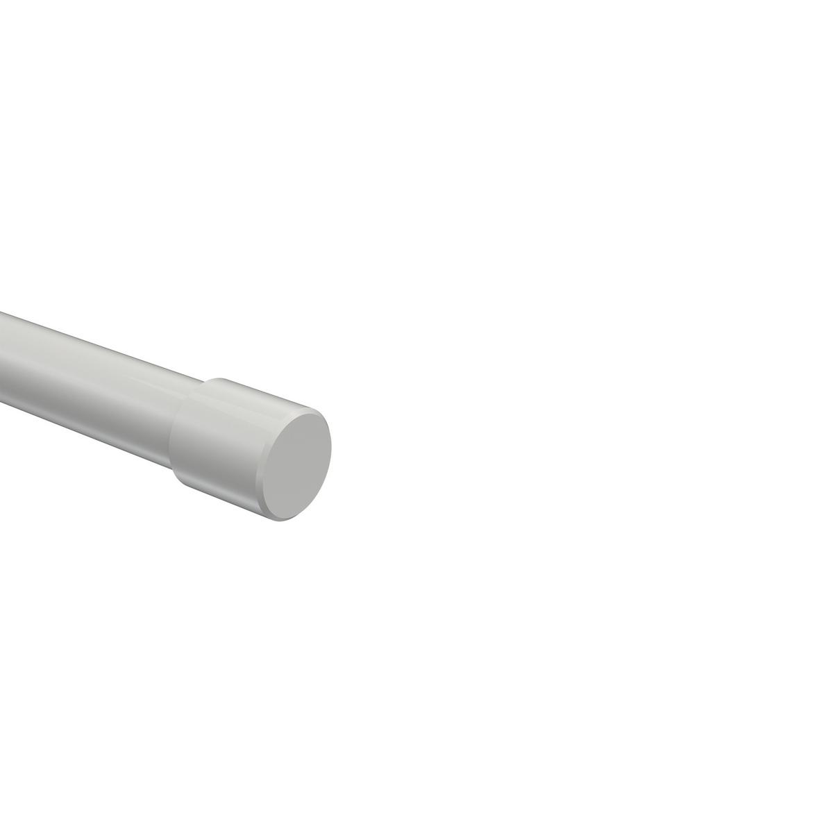ENDSTÜCKE FÜR GARDINENSTANGEN 20 mm Ø, Santo Weiß, Packung 2 Stück - Weiß, Metall (2.5/2.5/2.5cm) - INTERDECO