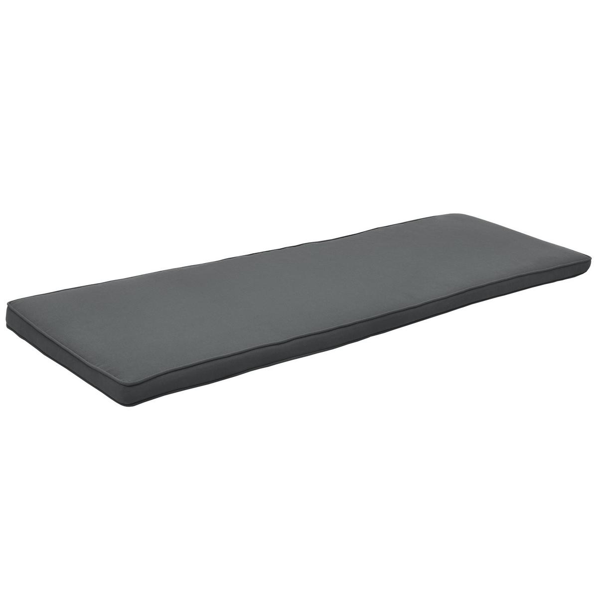 AUFLAGE für Hollywoodschaukel Loft HS - Graphitfarben, Textil (50/6/180cm) - Beautissu 